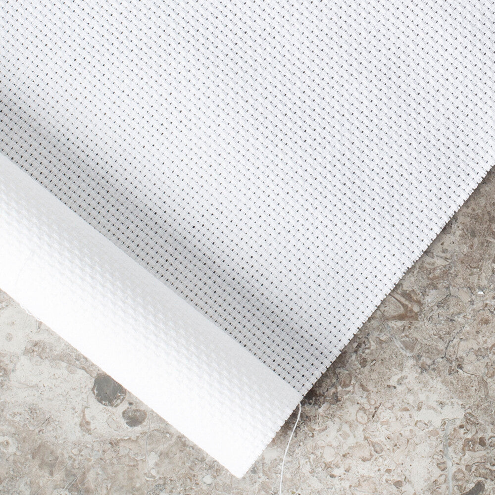 DMC Aida 50.8x61 cm Etamin Kumaşı Beyaz - GD1138BX-6750 BLANC 11 CT